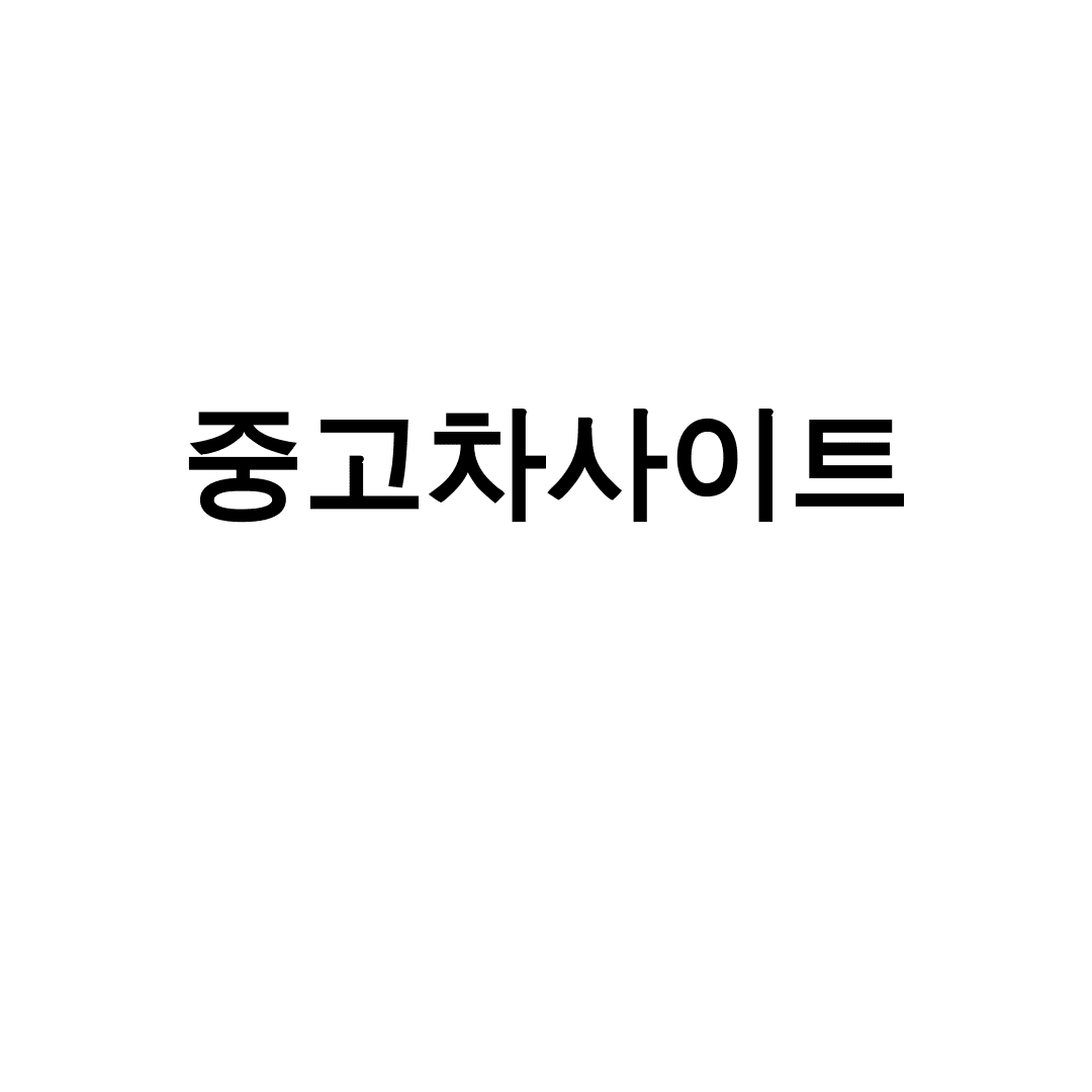 중고차사이트