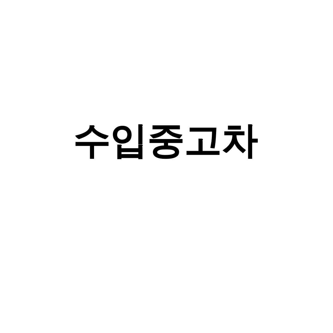 수입중고차