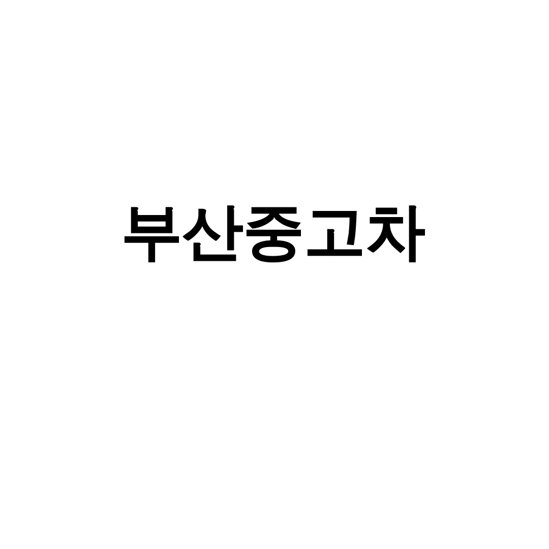 부산중고차